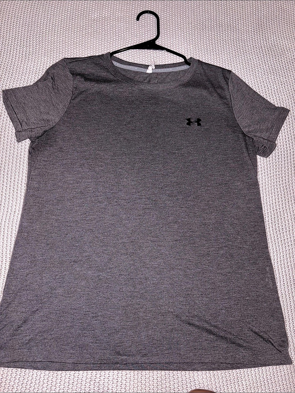 Under Armour Threadborne HeatGear Short Sleeve T-Shirt Gray Large